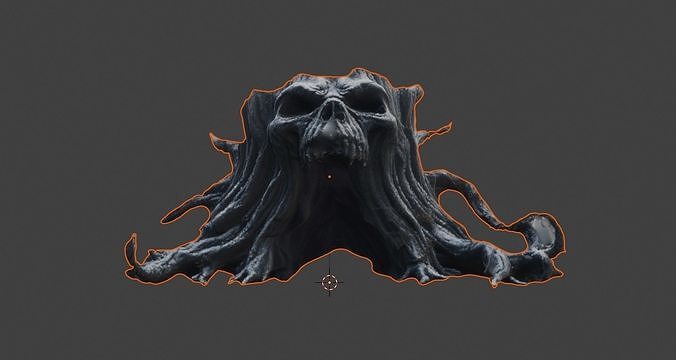 Monster Tree Trunk Free 3D model