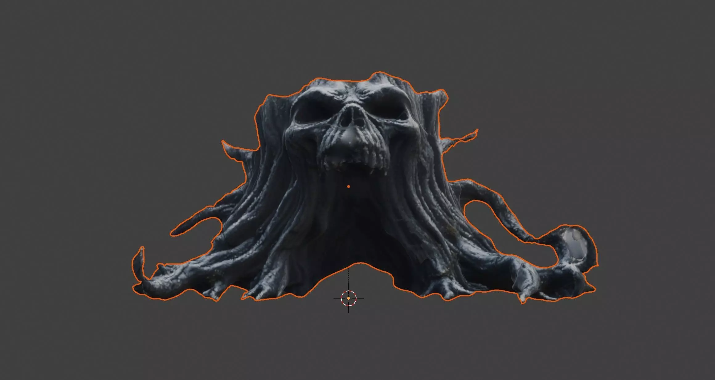 Monster Tree Trunk Free 3D model