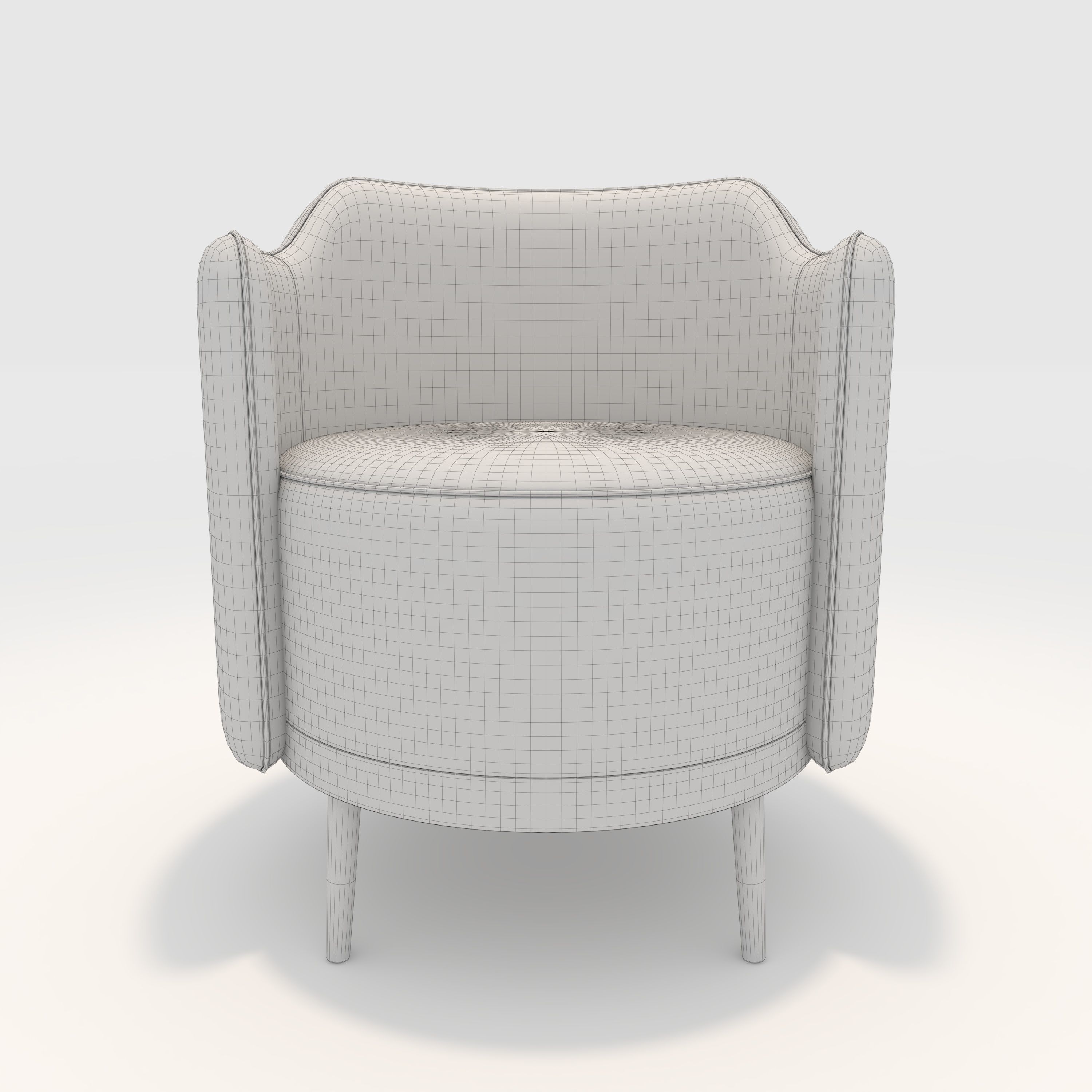 Armchair 30 3D model_11
