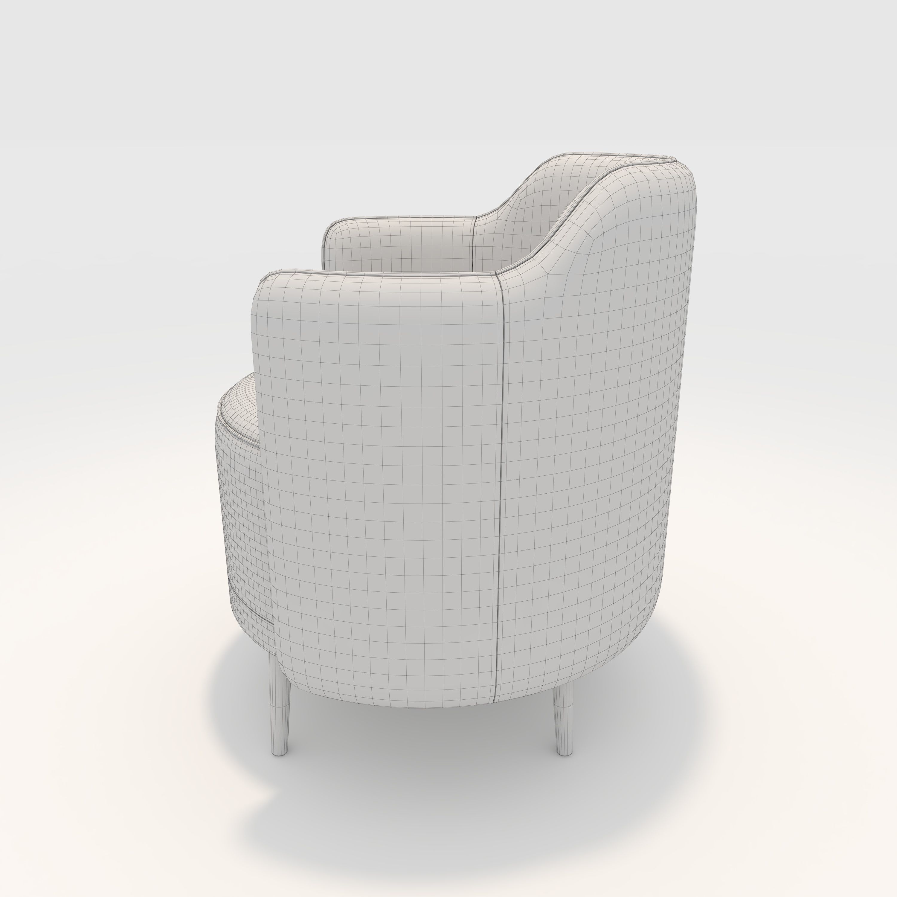 Armchair 30 3D model_5