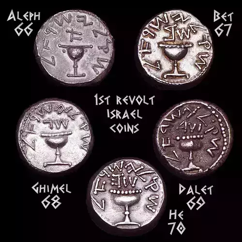 First revolt shekels 66-70 ad 3D print model