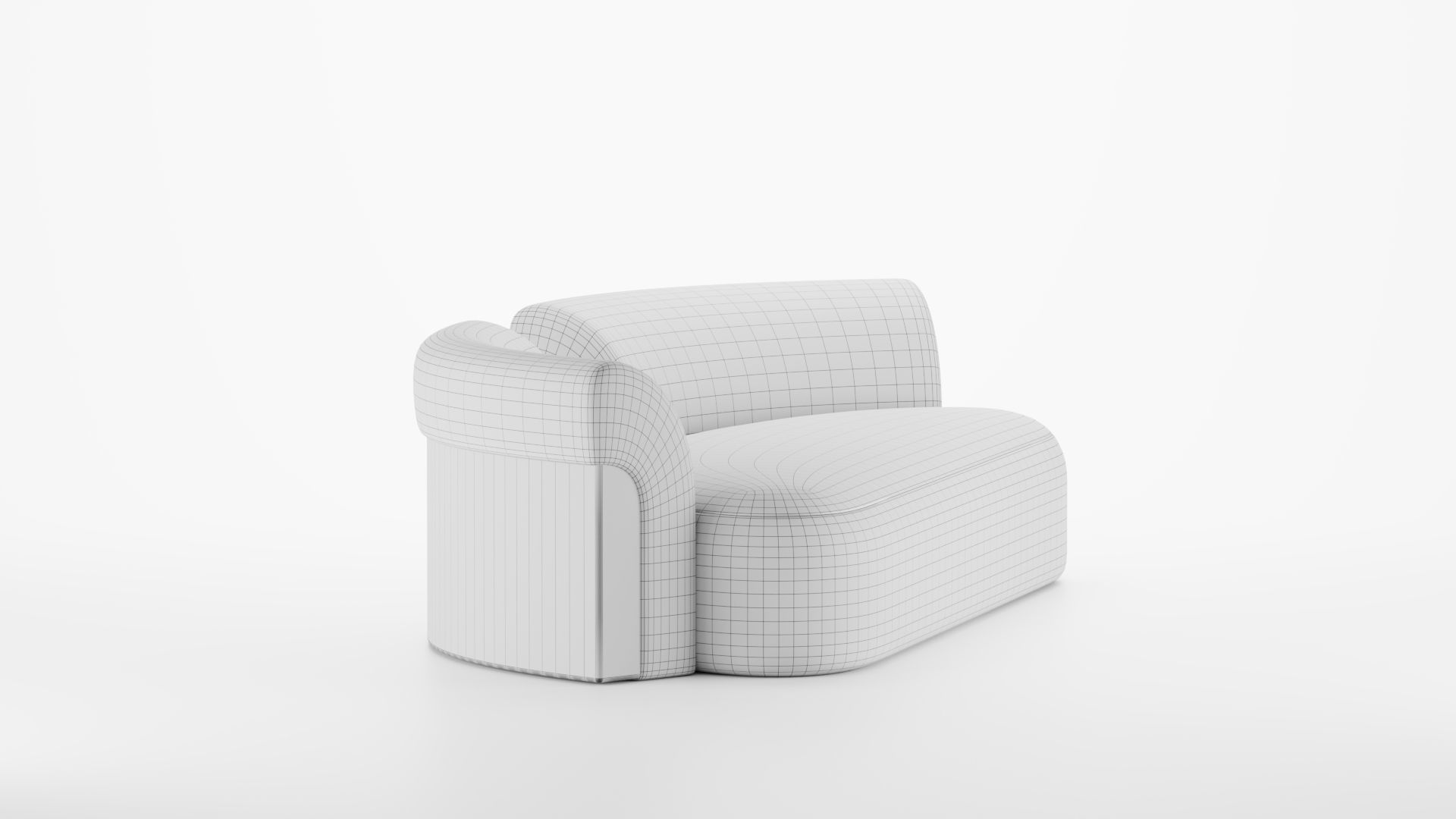 LONGHI Nip Sofa 3D model_7