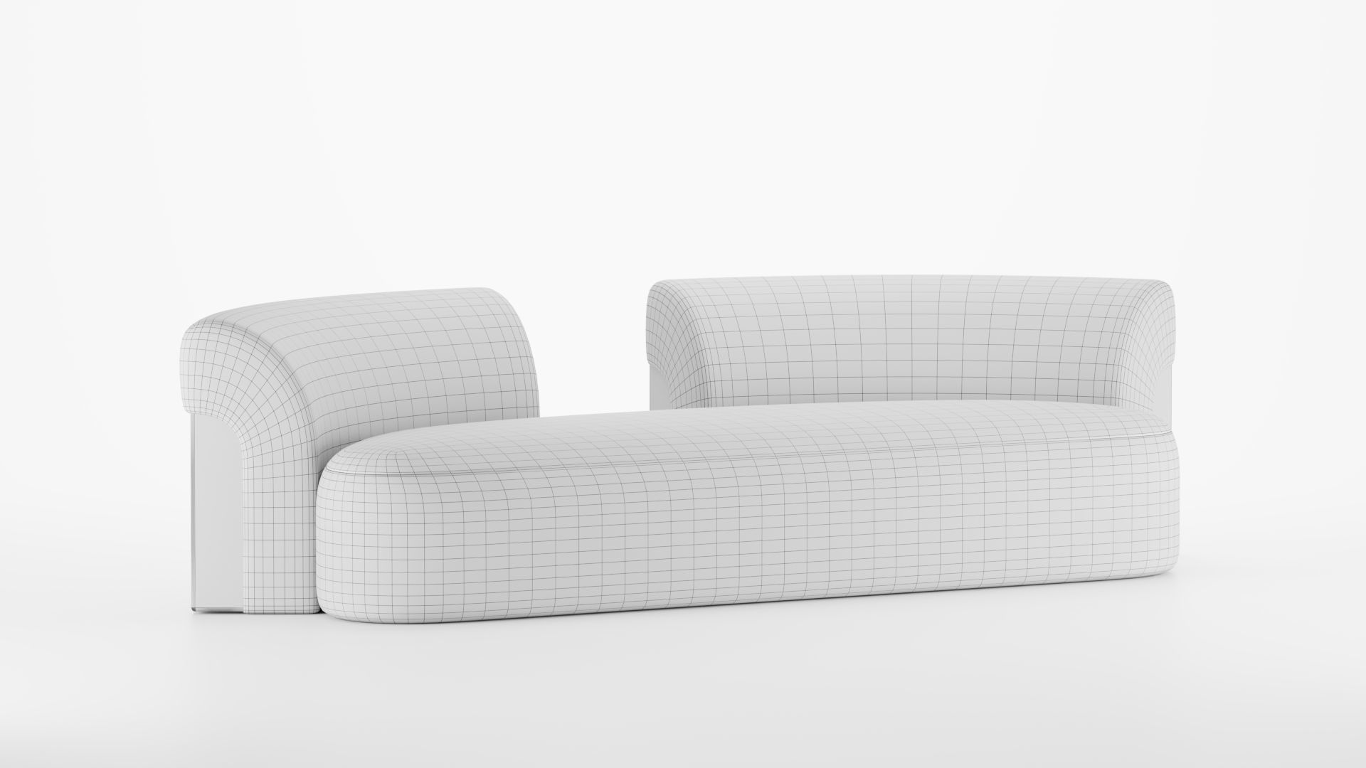 LONGHI Nip Sofa 3D model_6