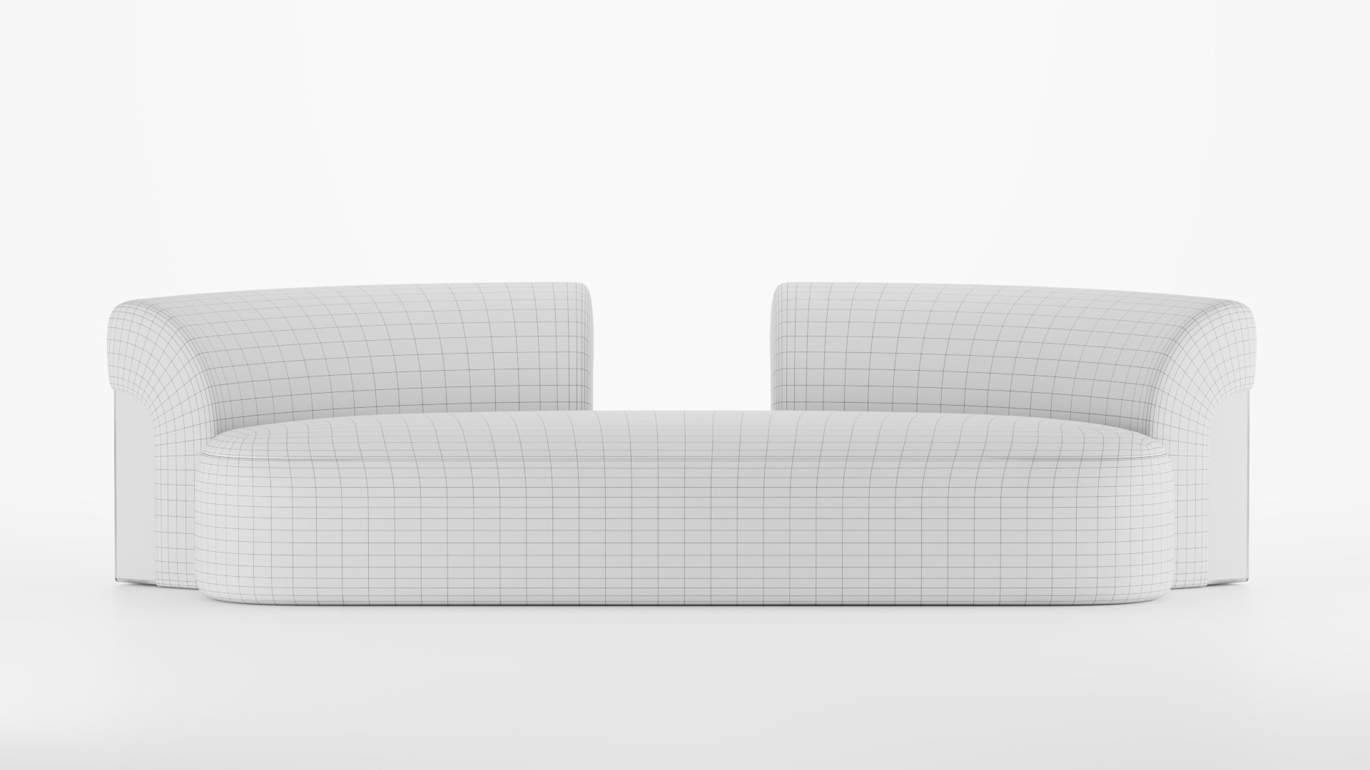 LONGHI Nip Sofa 3D model_5