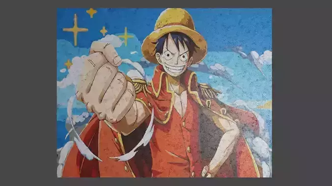 BEAUTIFUL  ANIME  ONE PIECE DESIGNED CARPETS FOR YOUR INTERIOR