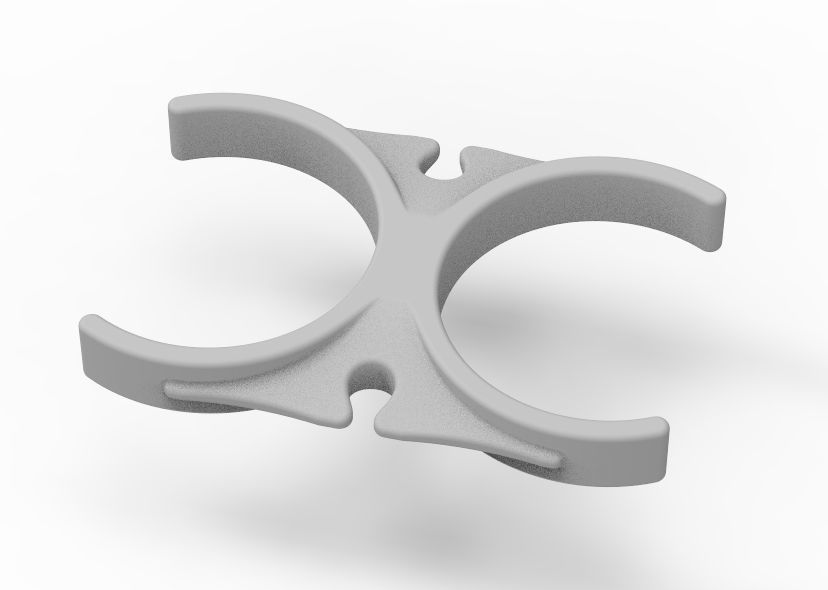 Water Filter Clip 50mm 3D print model_28