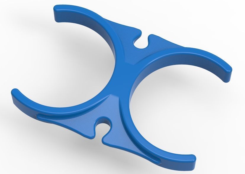 Water Filter Clip 50mm 3D print model_75