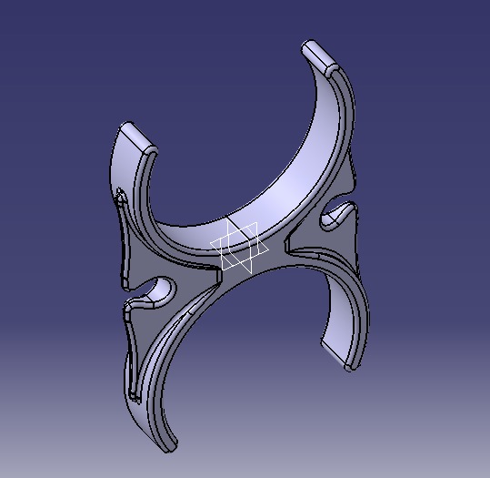 Water Filter Clip 50mm 3D print model_23