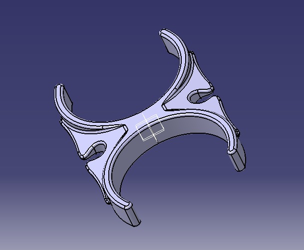 Water Filter Clip 50mm 3D print model_19