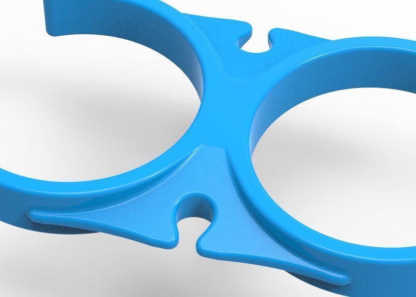 Water Filter Clip 50mm 3D print model_64