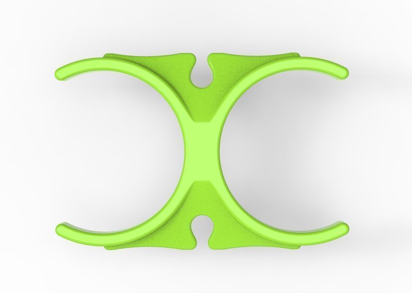 Water Filter Clip 50mm 3D print model_33