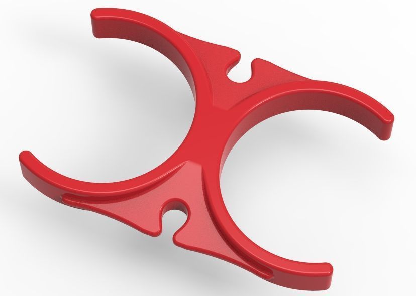 Water Filter Clip 50mm 3D print model_70