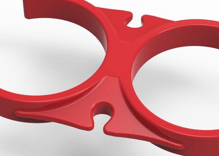 Water Filter Clip 50mm 3D print model_67