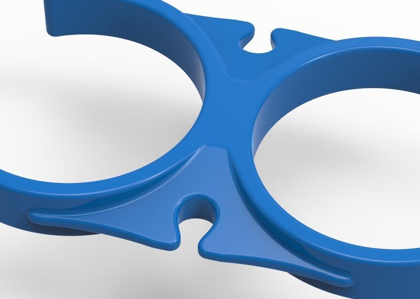 Water Filter Clip 50mm 3D print model_63