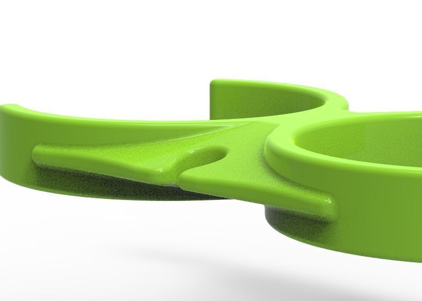 Water Filter Clip 50mm 3D print model_53