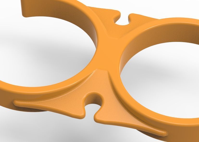 Water Filter Clip 50mm 3D print model_66