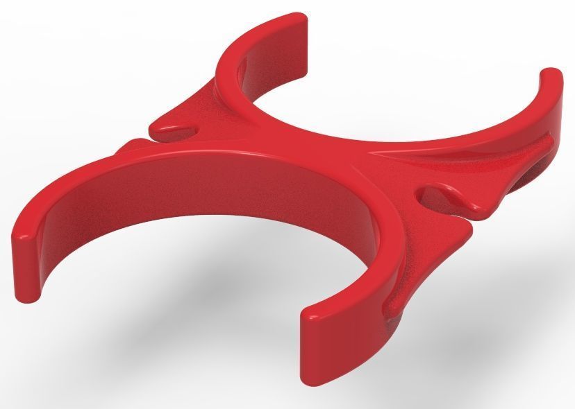 Water Filter Clip 50mm 3D print model_44