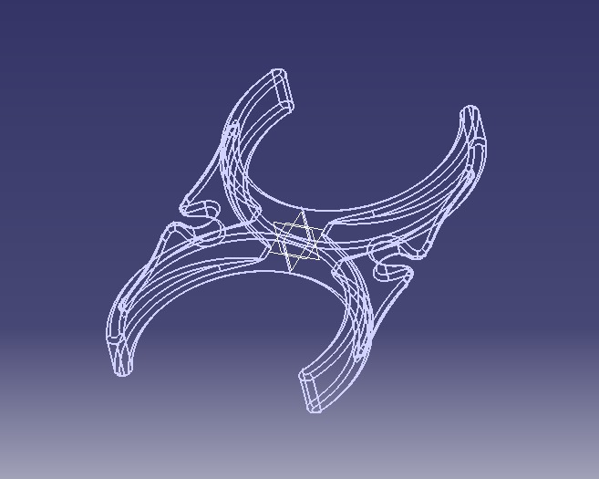 Water Filter Clip 50mm 3D print model_10