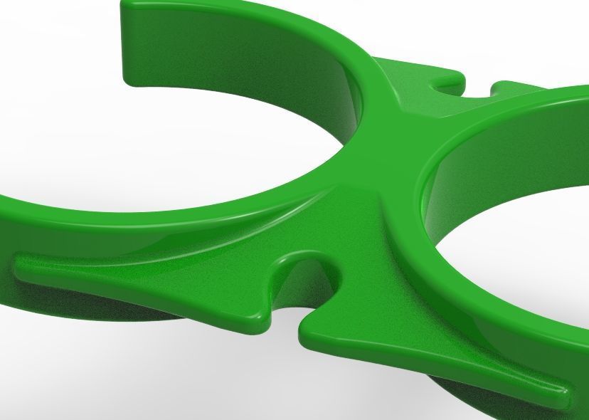 Water Filter Clip 50mm 3D print model_61