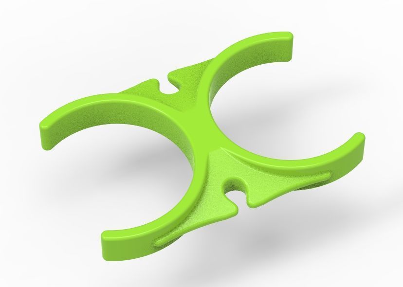 Water Filter Clip 50mm 3D print model_40