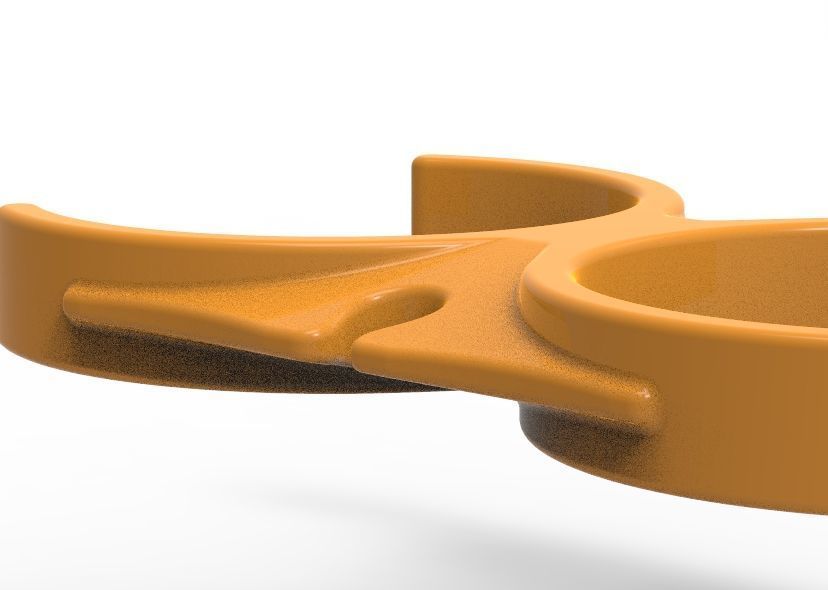 Water Filter Clip 50mm 3D print model_54