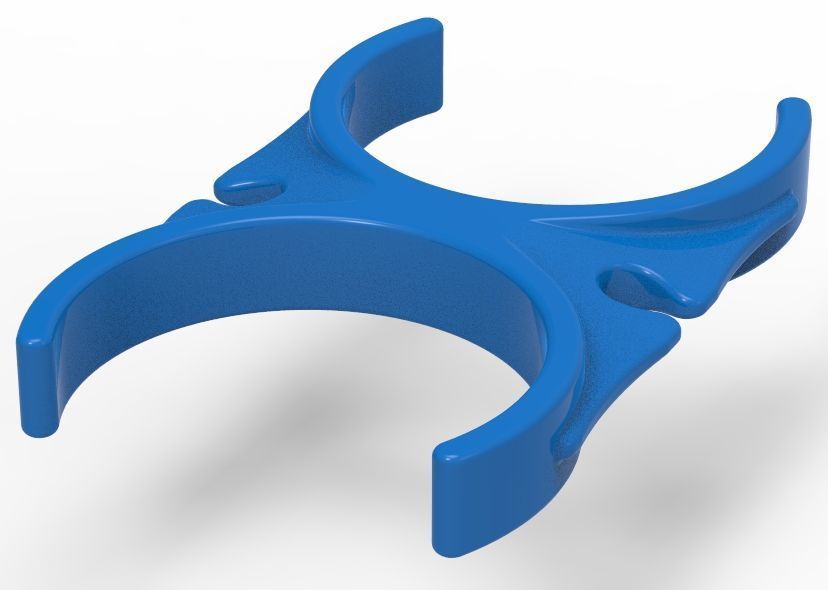 Water Filter Clip 50mm 3D print model_49