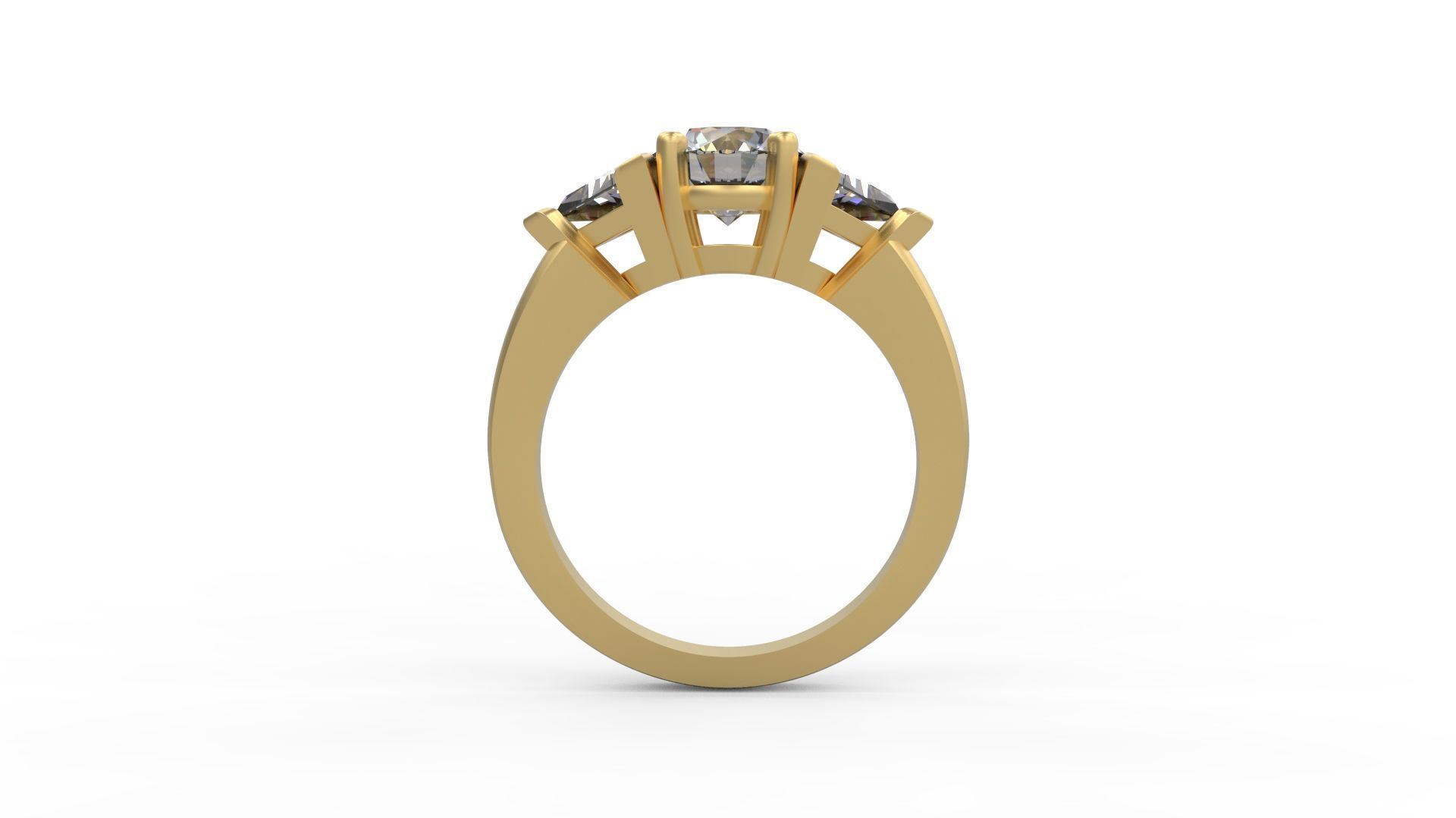 Woman Solitaire 680 3D print model_1