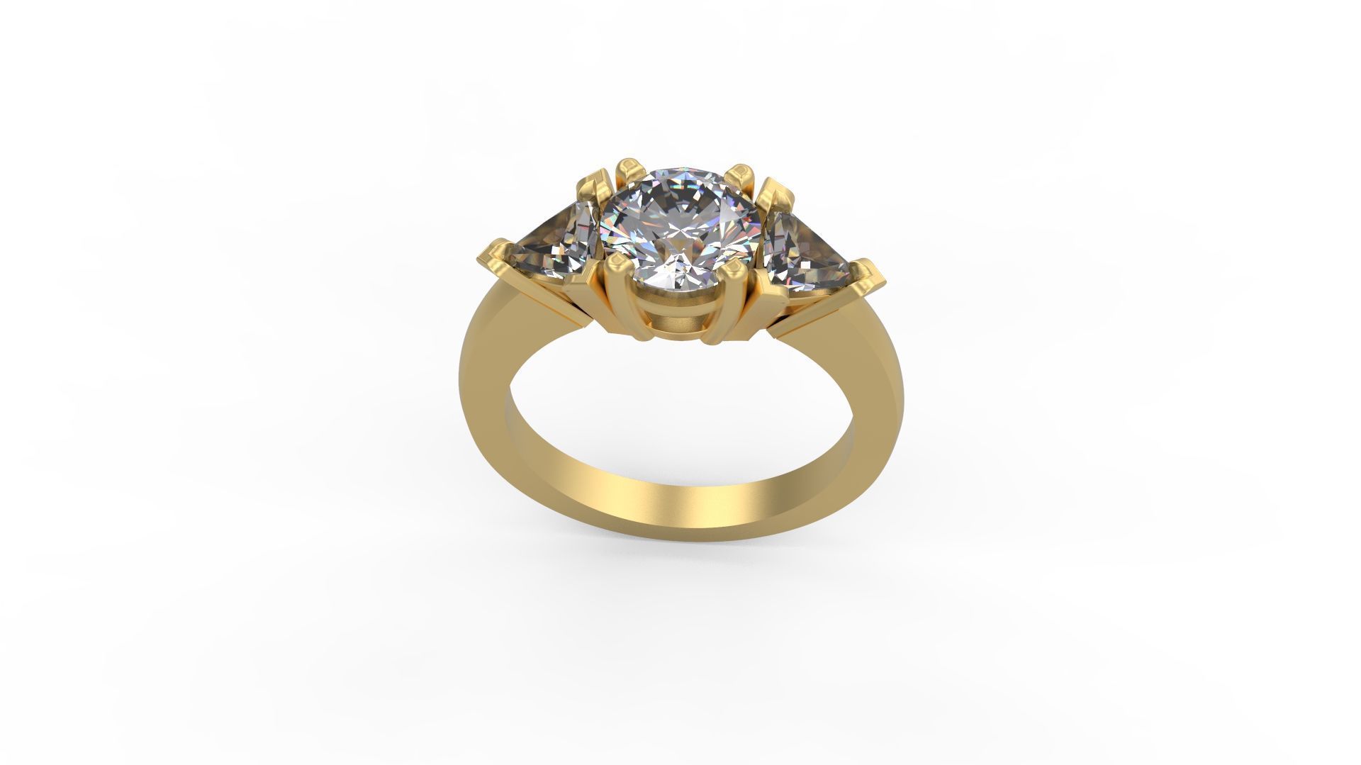 Woman Solitaire 680 3D print model_3