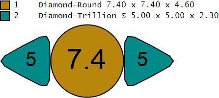 Woman Solitaire 680 3D print model_7