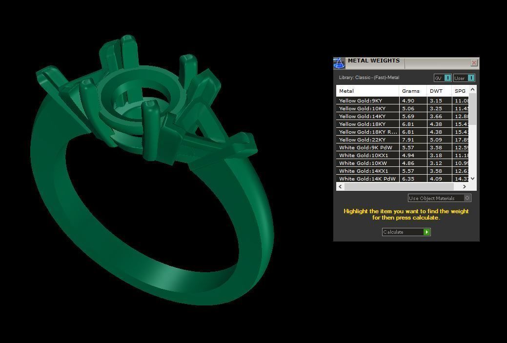 Woman Solitaire 680 3D print model_5
