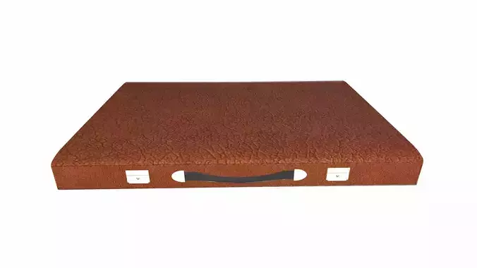 Briefcase Low-poly 3D model