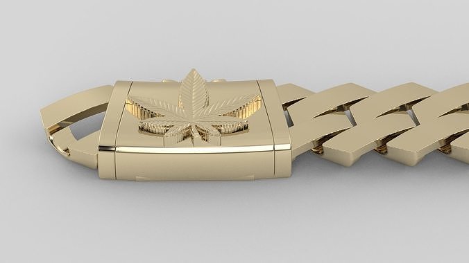 LOCK BOX AND CUBAN LINK CHAIN FOR BRACELET OR NECKLACE 3D print model