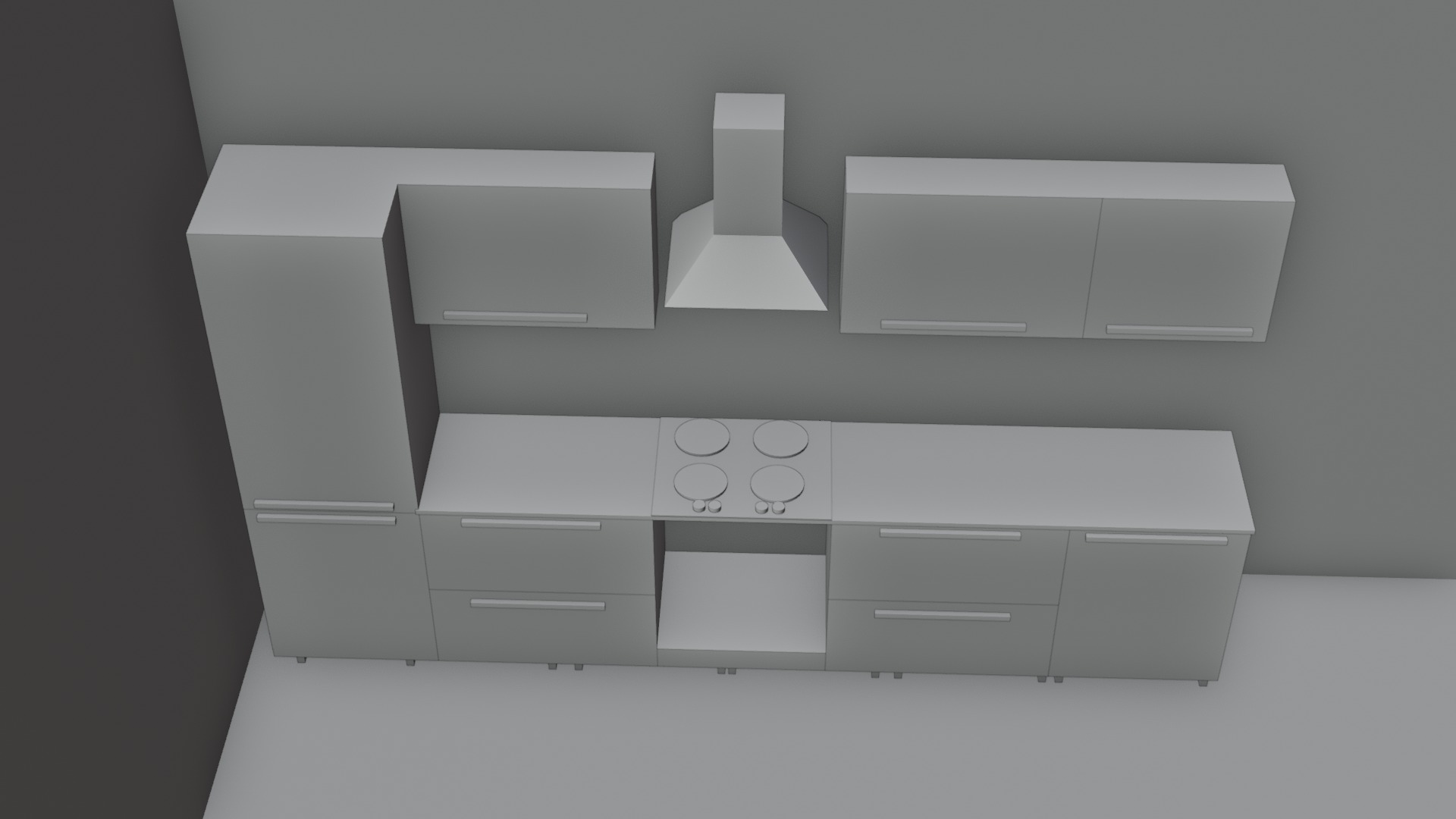 kitchen  3D model_8