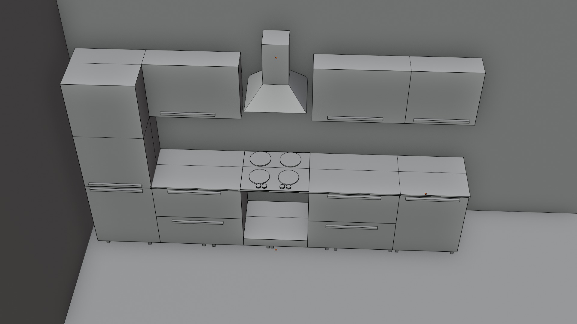 kitchen  3D model_3