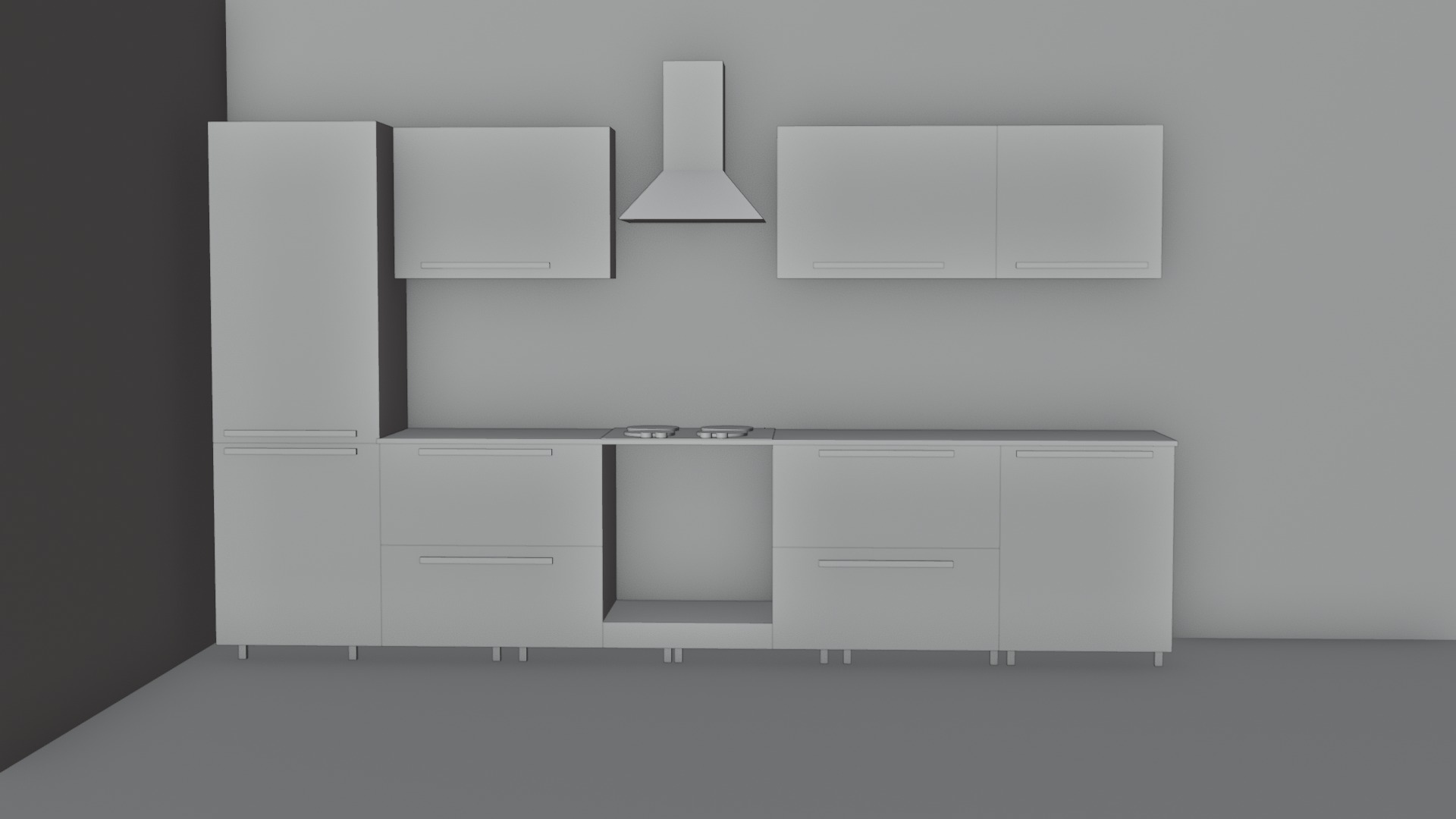 kitchen  3D model_6