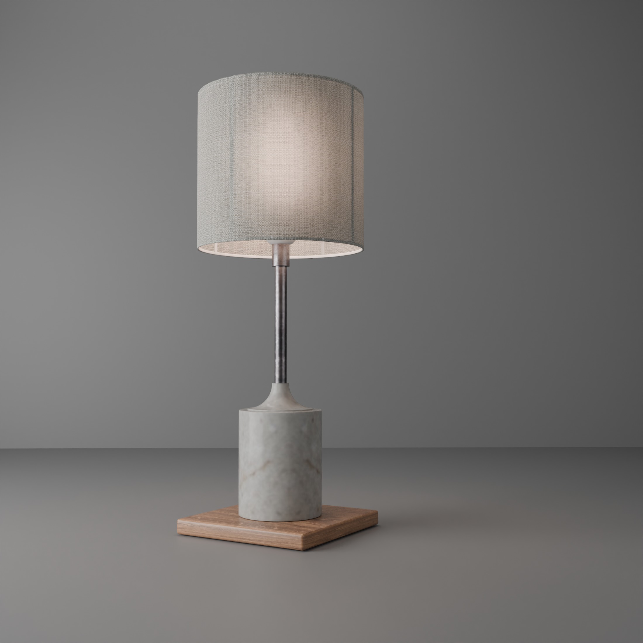 Halo - Elegante lampada moderna 3D 3D model_6