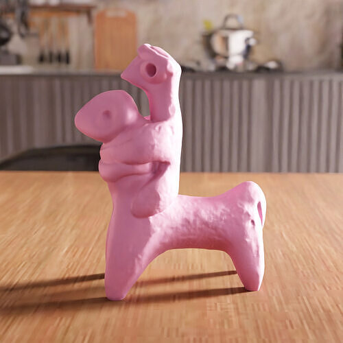 Horse Rider Decor STL File - 156 3D print model