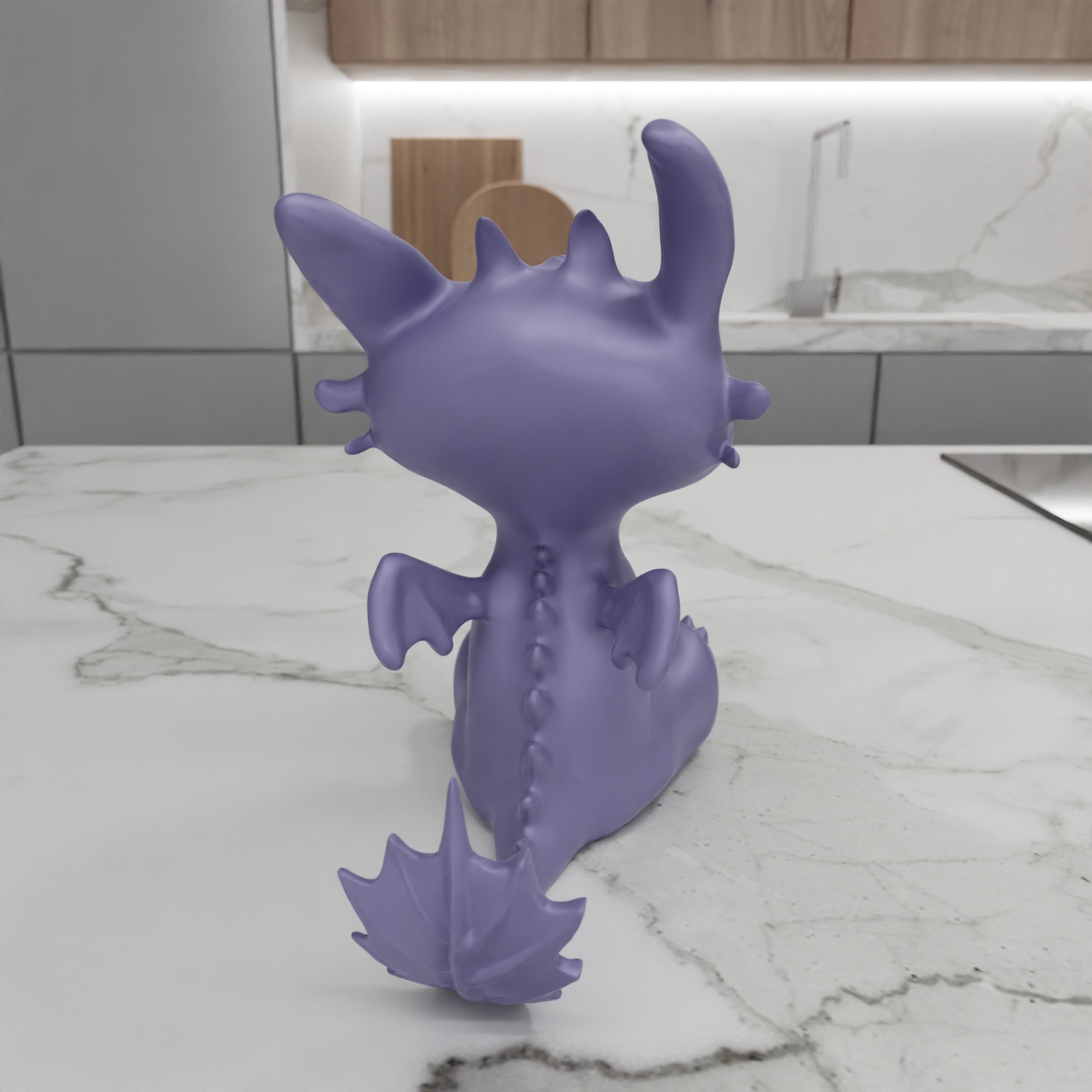 Toothless Dragon Figure STL File - 153 3D print model_10