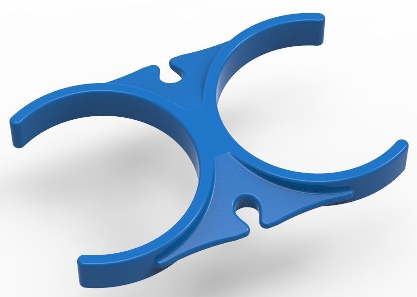 Water Filter Clip 58mm 3D print model_45