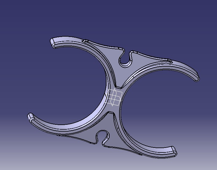 Water Filter Clip 58mm 3D print model_11