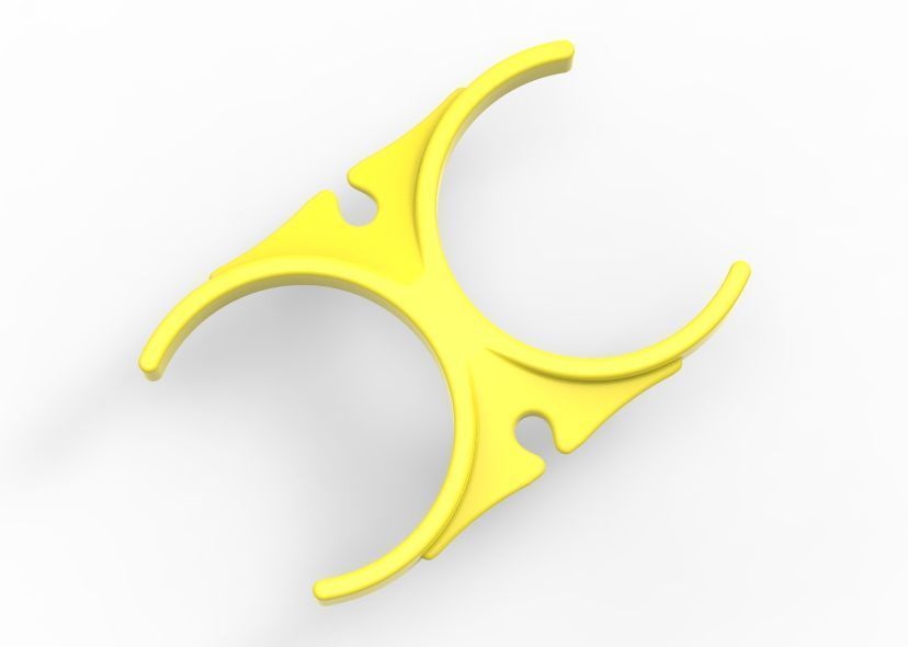 Water Filter Clip 58mm 3D print model_64