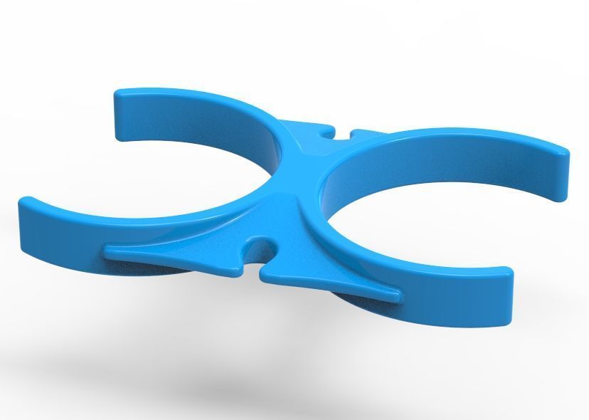 Water Filter Clip 58mm 3D print model_42