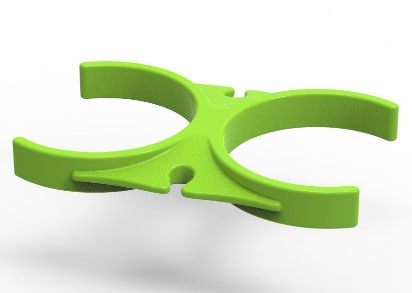 Water Filter Clip 58mm 3D print model_41