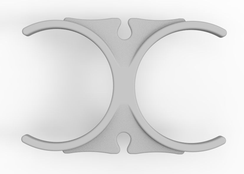 Water Filter Clip 58mm 3D print model_31