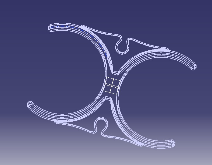 Water Filter Clip 58mm 3D print model_14