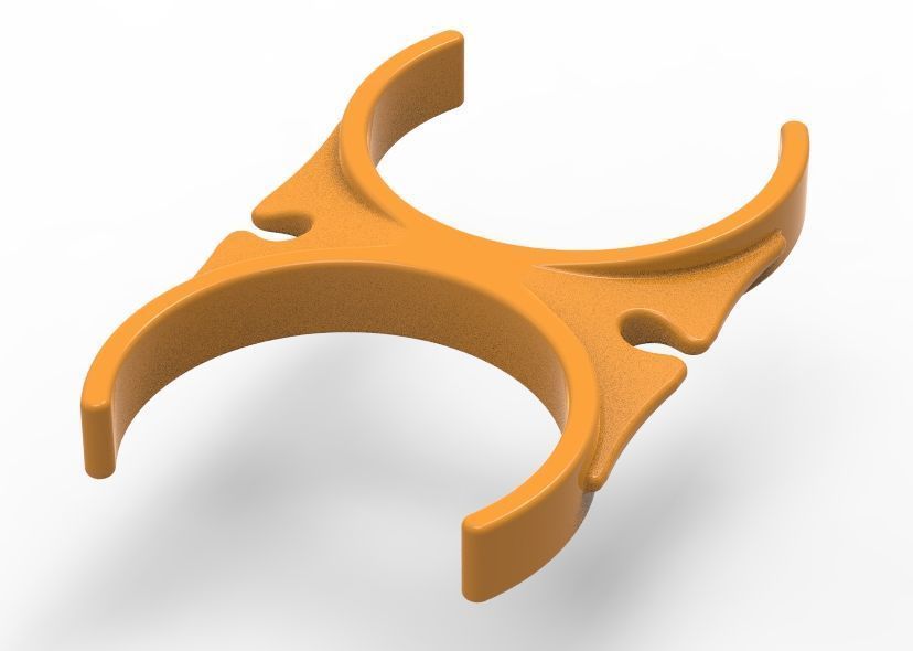 Water Filter Clip 58mm 3D print model_61