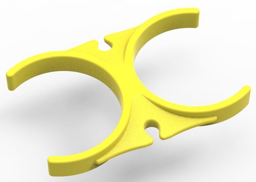Water Filter Clip 58mm 3D print model_51