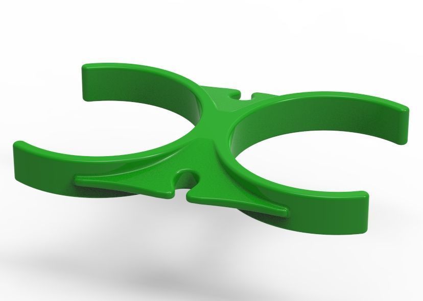 Water Filter Clip 58mm 3D print model_43