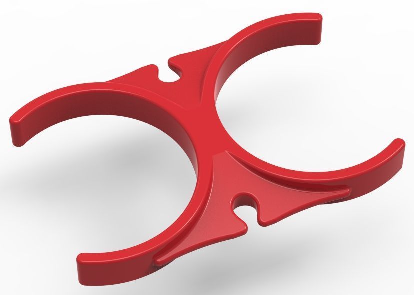 Water Filter Clip 58mm 3D print model_50