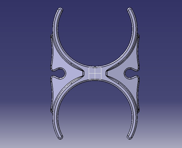 Water Filter Clip 58mm 3D print model_15